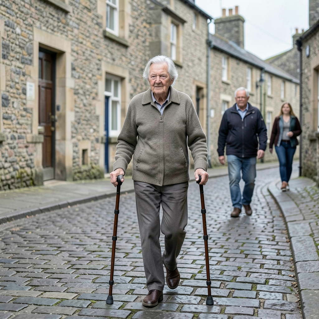 Elderly at risk of losing independence and quality of life